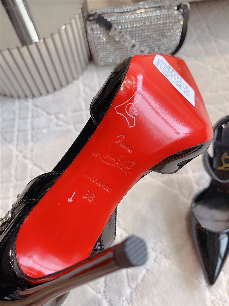 chr1st1an louboutin high heel sandals Marg*e1a replica shoes