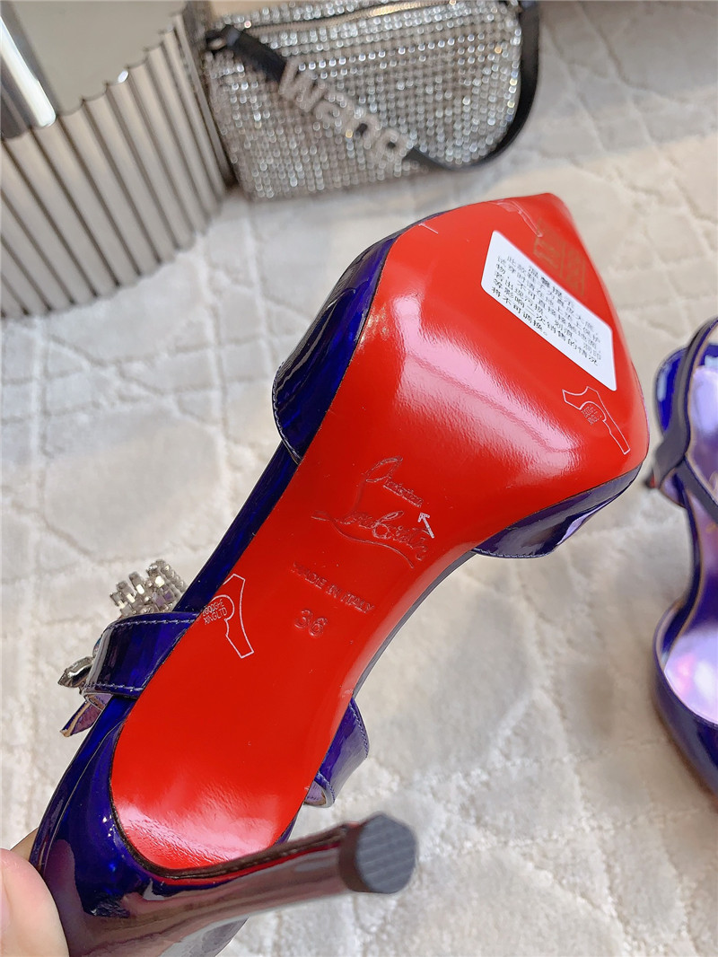 chr1st1an louboutin high heel sandals Marg*e1a replica shoes