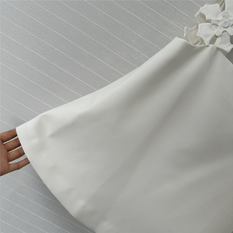 Versace three-dimensional pile flower suspender top replicas clothes