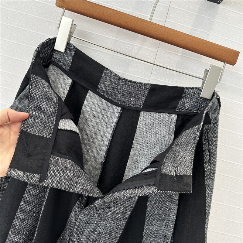 loro piana pleated wide-leg straight trousers replica clothing