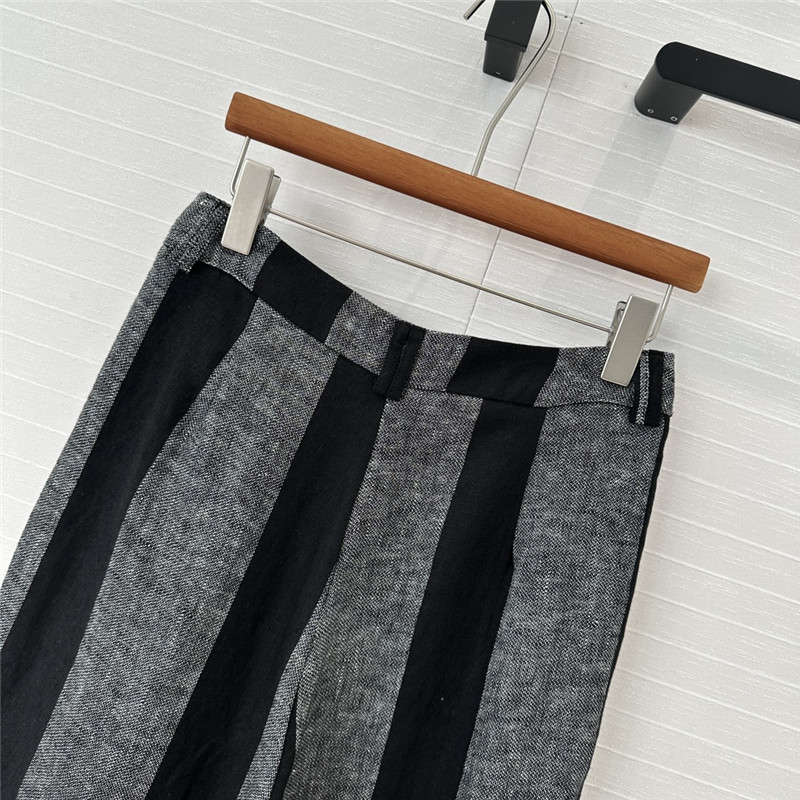 loro piana pleated wide-leg straight trousers replica clothing