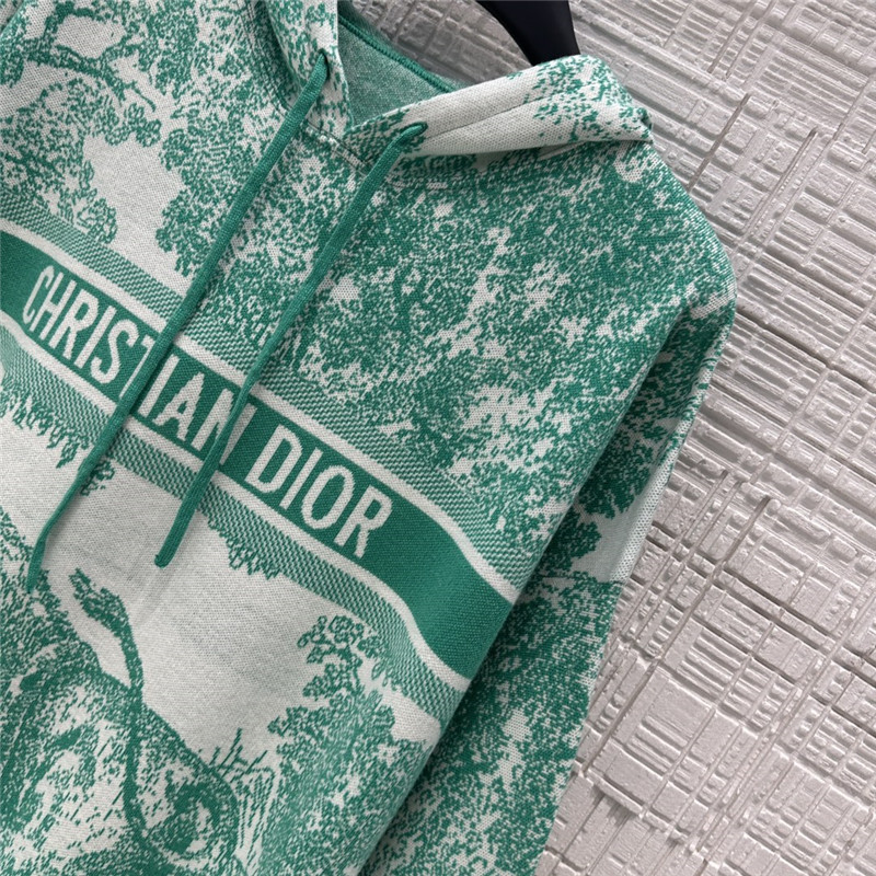 D10r jouy jungle animal pattern knitted suit replica clothing