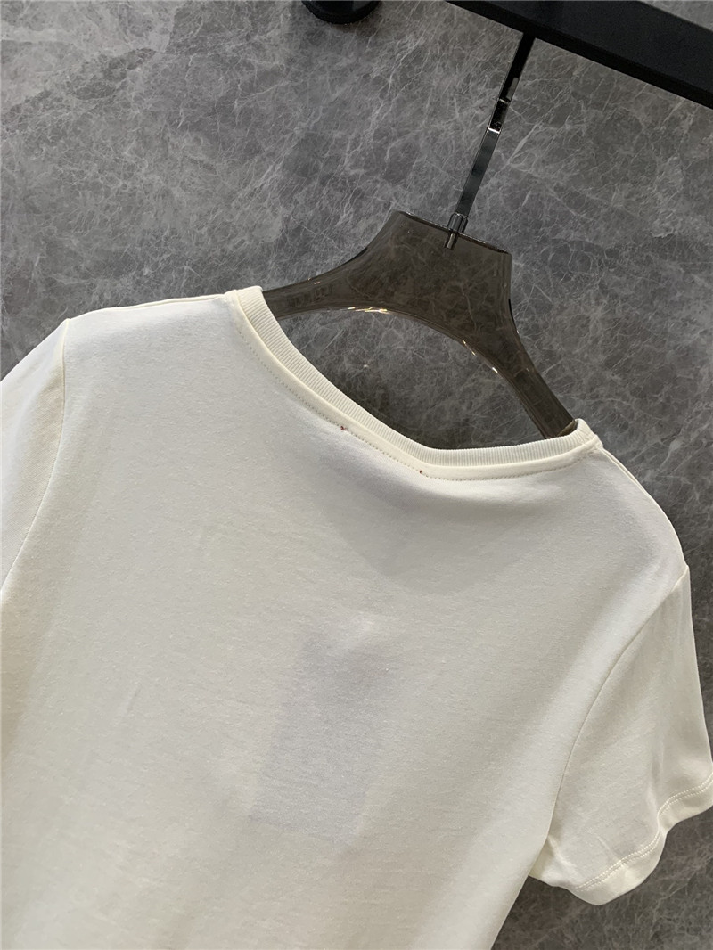 Gvc*1 cartoon dog fun print short sleeve t-shirt replica clothing