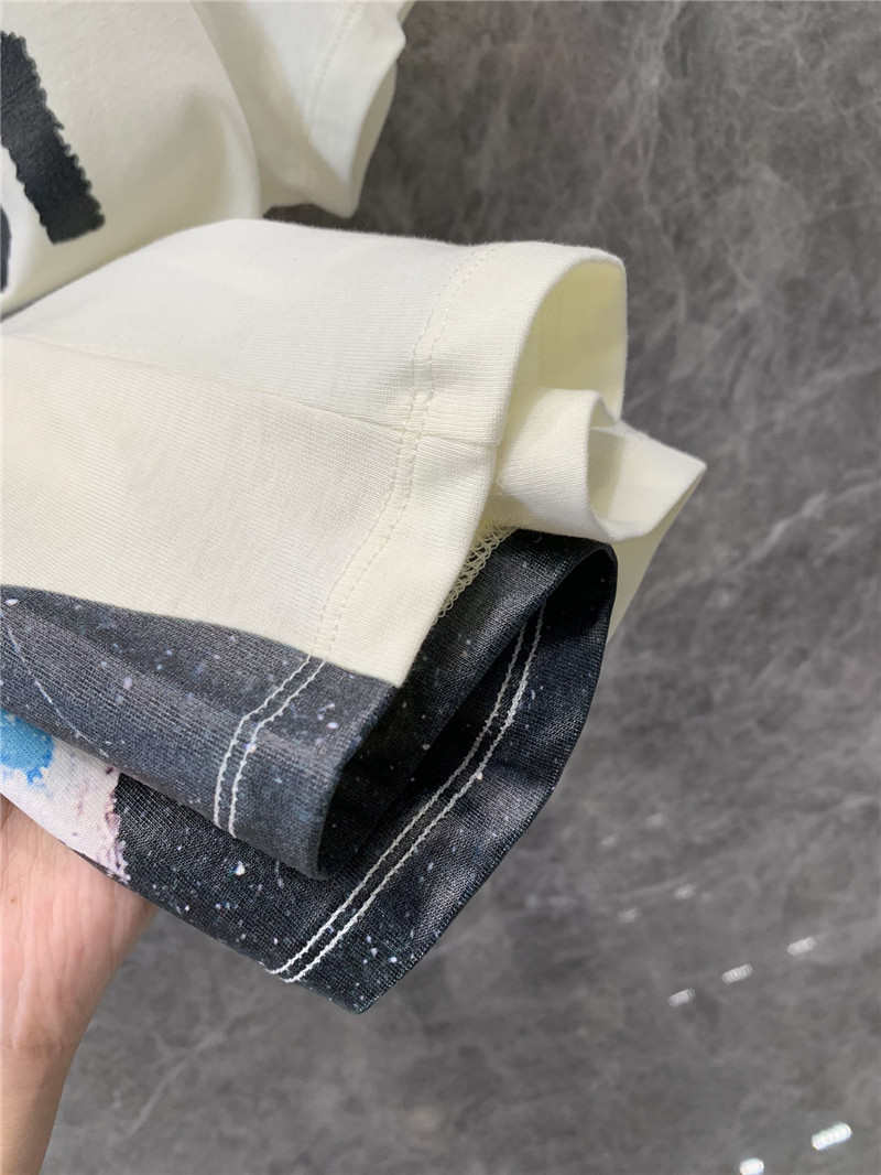 Gvc*1 cartoon dog fun print short sleeve t-shirt replica clothing