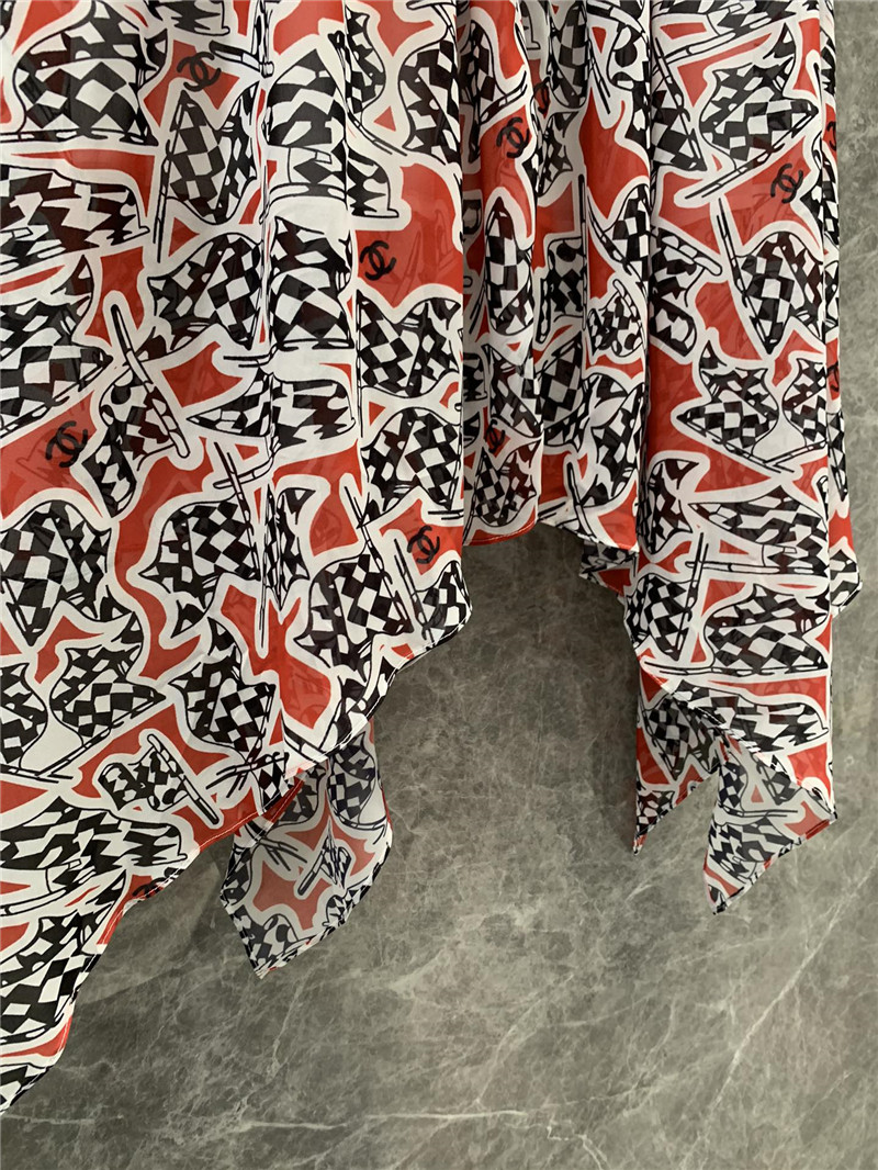 Chanel irregular hem skirt replica designer clothes