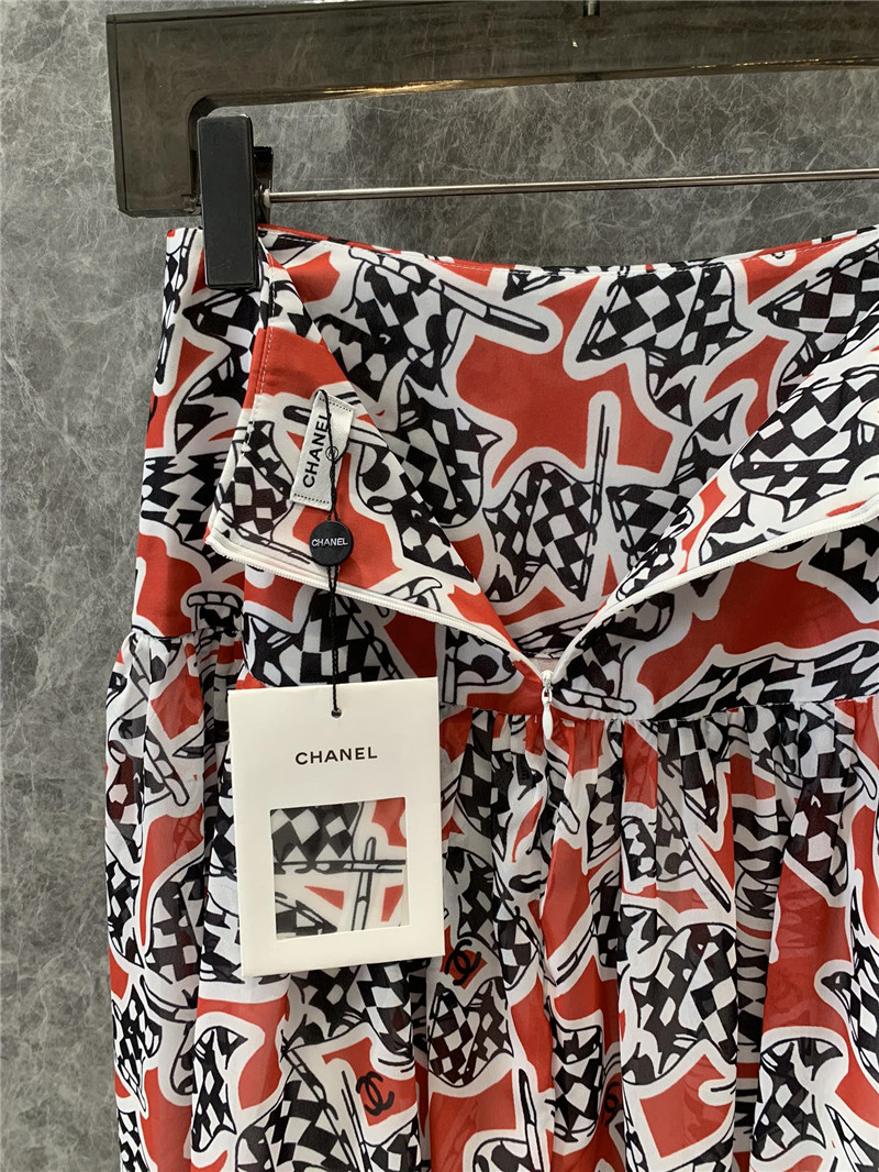 Chanel irregular hem skirt replica designer clothes