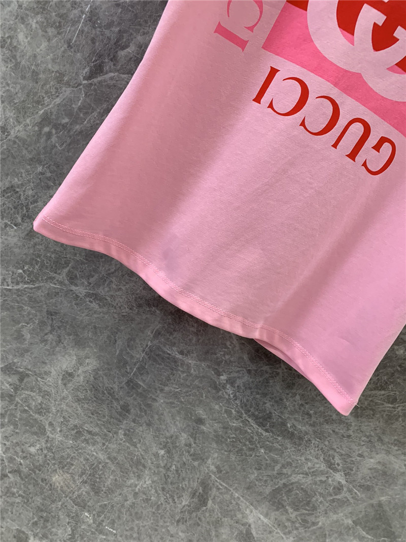 Gvc*1 new logo print short sleeve t-shirt replica clothes