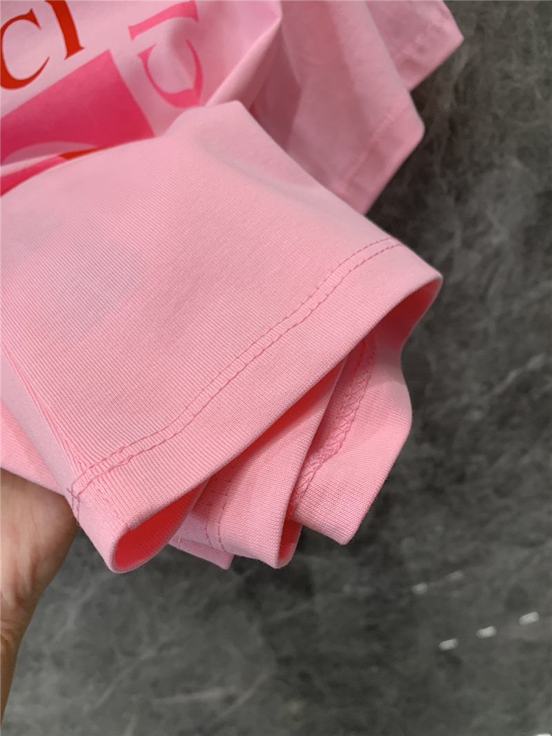 Gvc*1 new logo print short sleeve t-shirt replica clothes