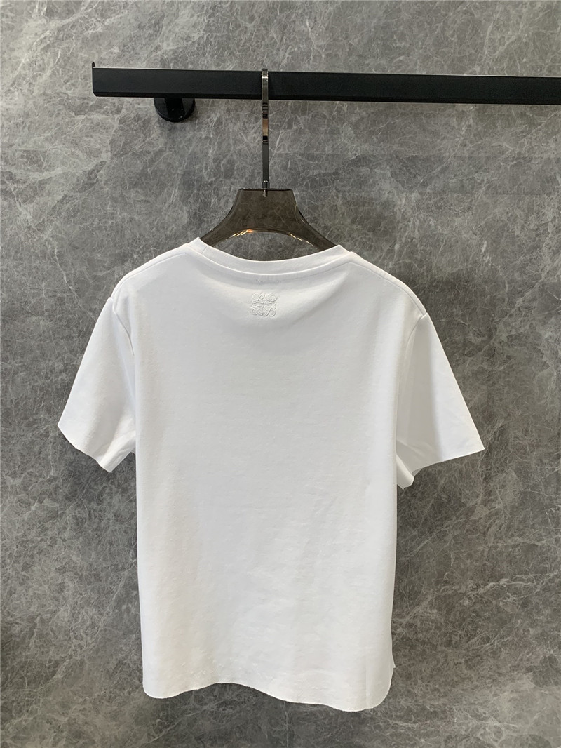 L0ew* round neck short sleeve t-shirt replicas clothes