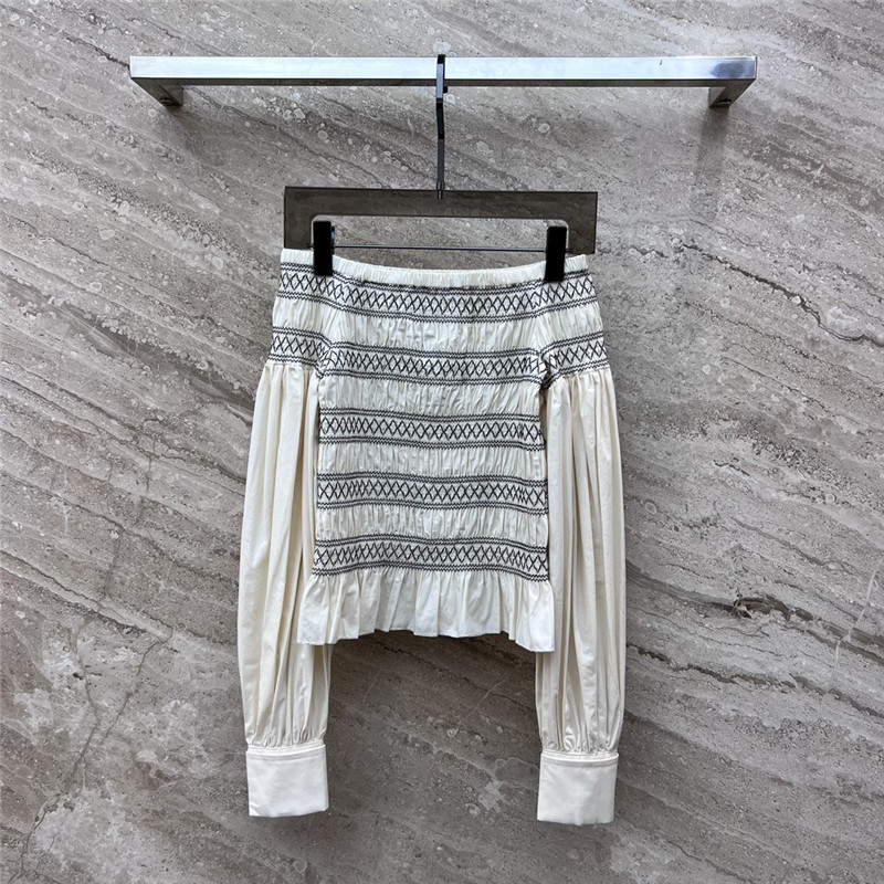 celine yarn-dyed sky blue striped shirt replicas clothes