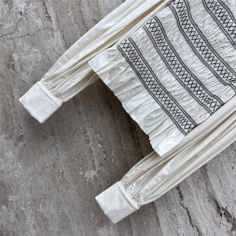 celine yarn-dyed sky blue striped shirt replicas clothes