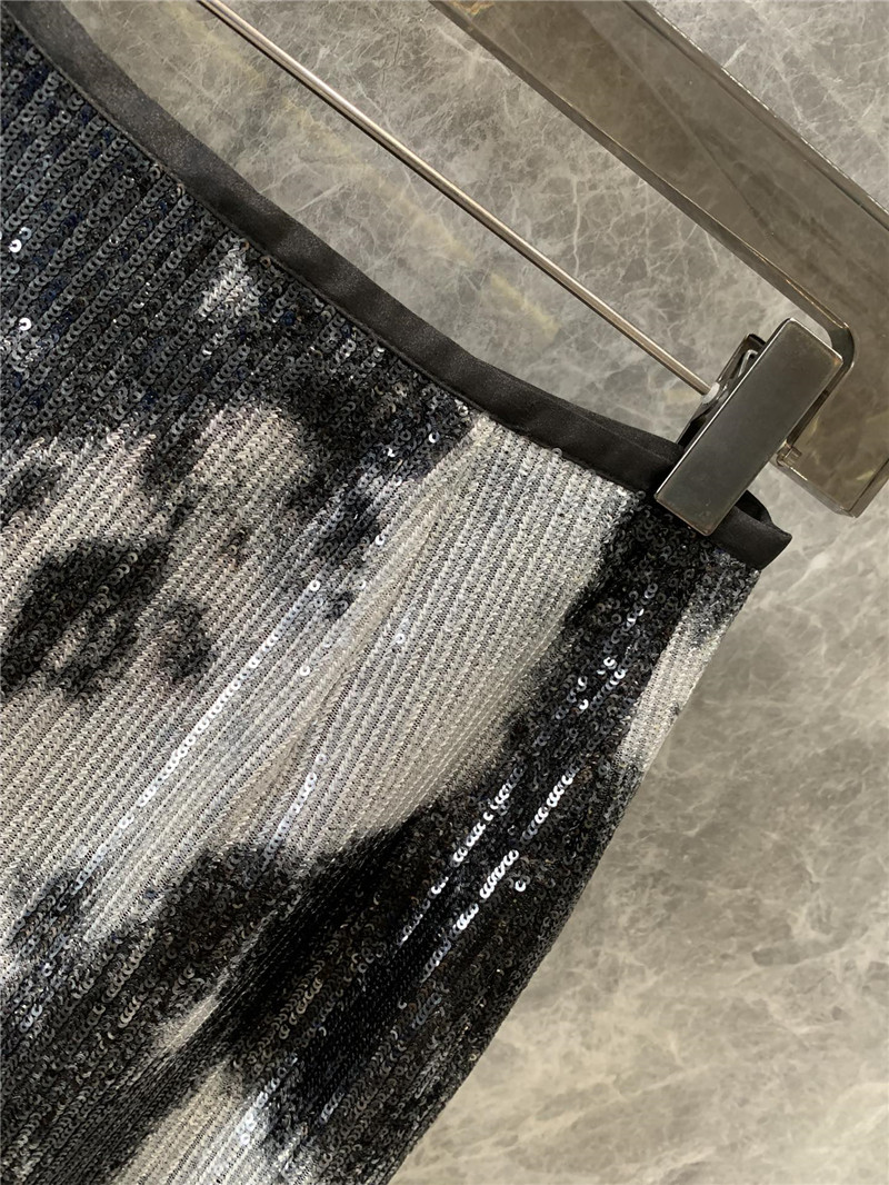 Y51 sequin embroidered hip skirt replica d&g clothing