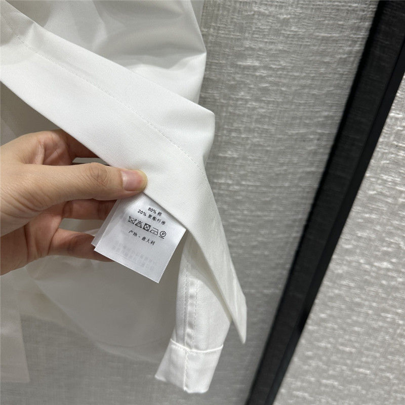 D10r small collar waist long dress replica clothes