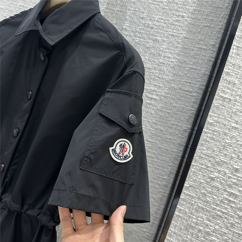 Moncler logo sleeve shirt dress replica d&g clothing