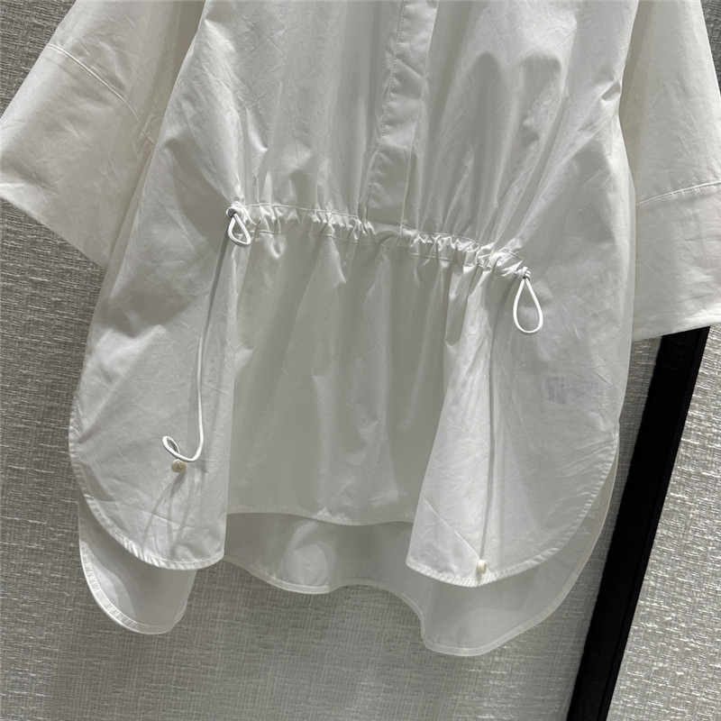 Vanitoo dropped shoulder three-quarter sleeve shirt replica clothing