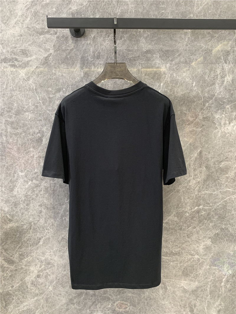 Gvc*1 double g print round neck short sleeve t-shirt replica clothes