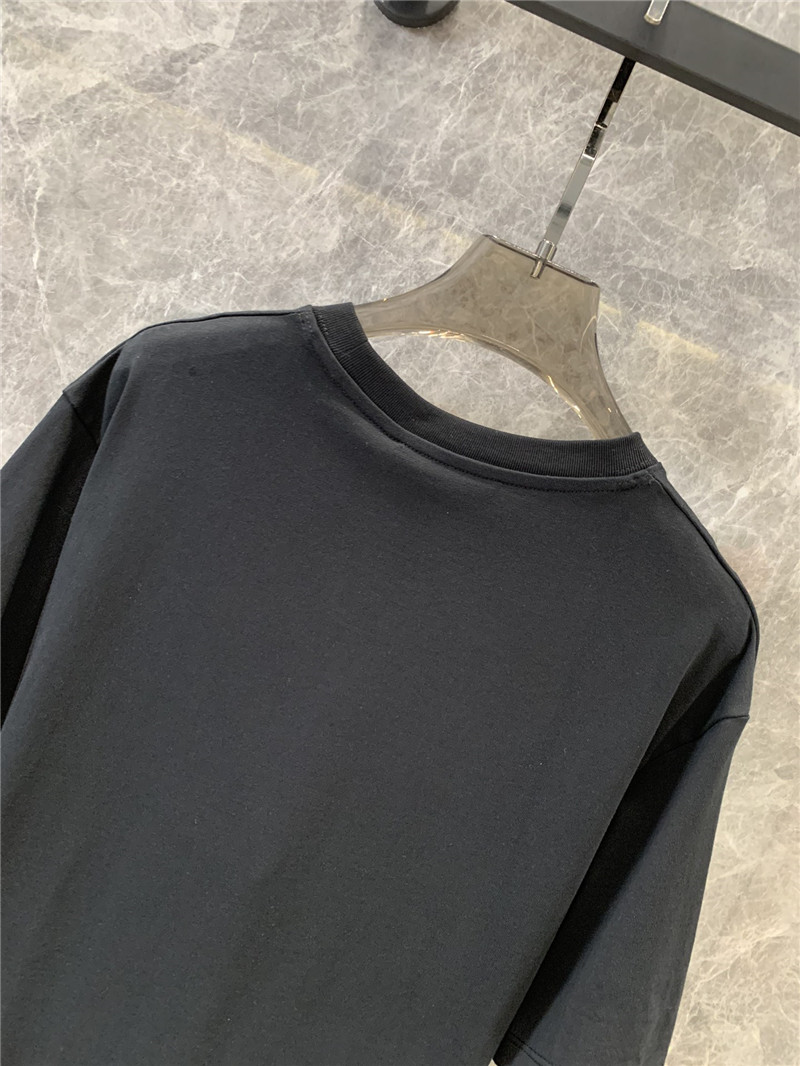 Gvc*1 double g print round neck short sleeve t-shirt replica clothes