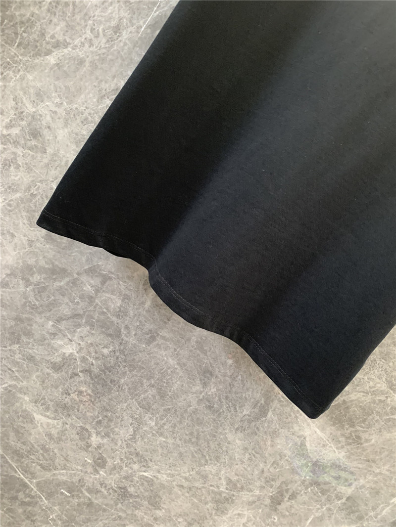 Gvc*1 double g print round neck short sleeve t-shirt replica clothes