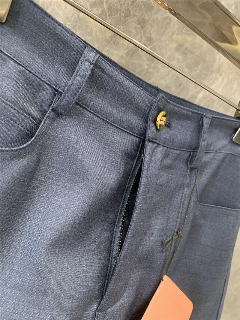 M1um1u straight shorts replica clothes