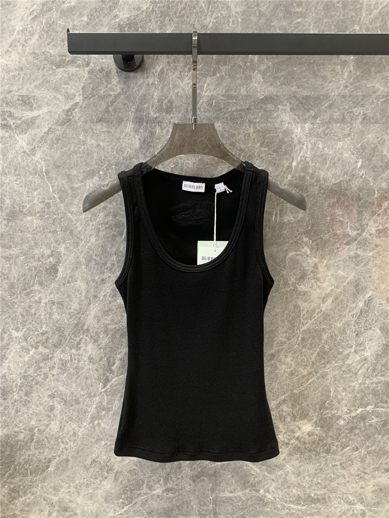 Burberry knight embroidered vest replicas clothes