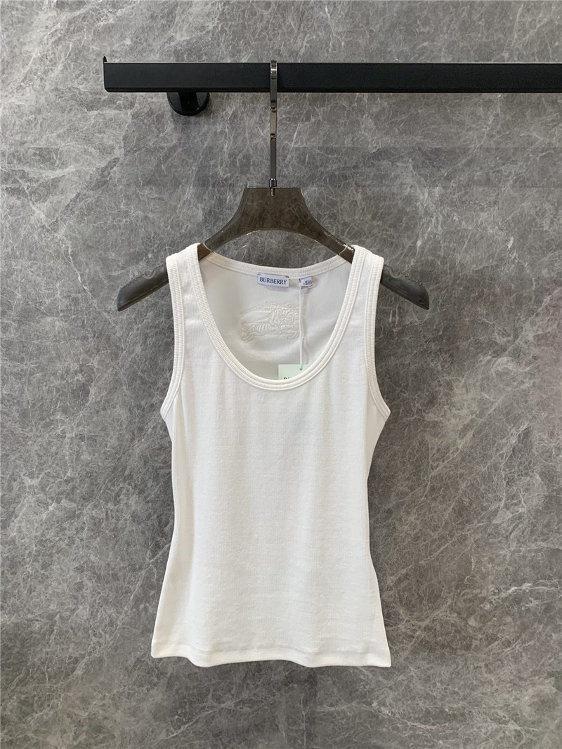 Burberry knight embroidered vest replicas clothes