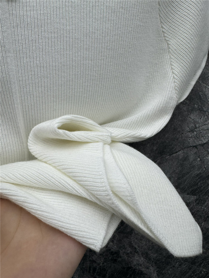 Ch**el static logo knit top replica clothing sites