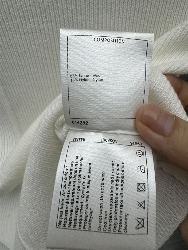 Ch**el static logo knit top replica clothing sites