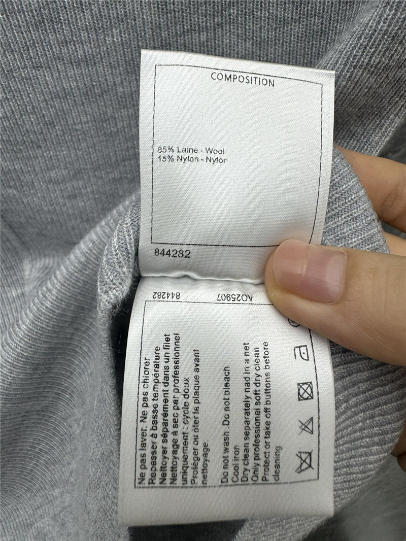 Ch**el static logo knit top replica clothing sites