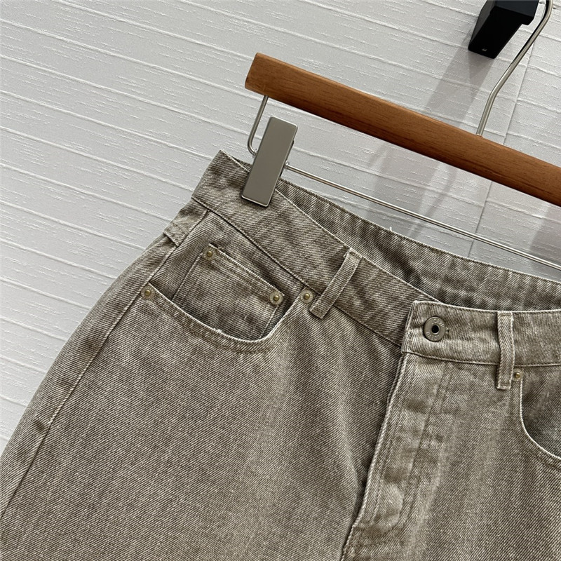 L0ew* washed denim shorts replicas clothes