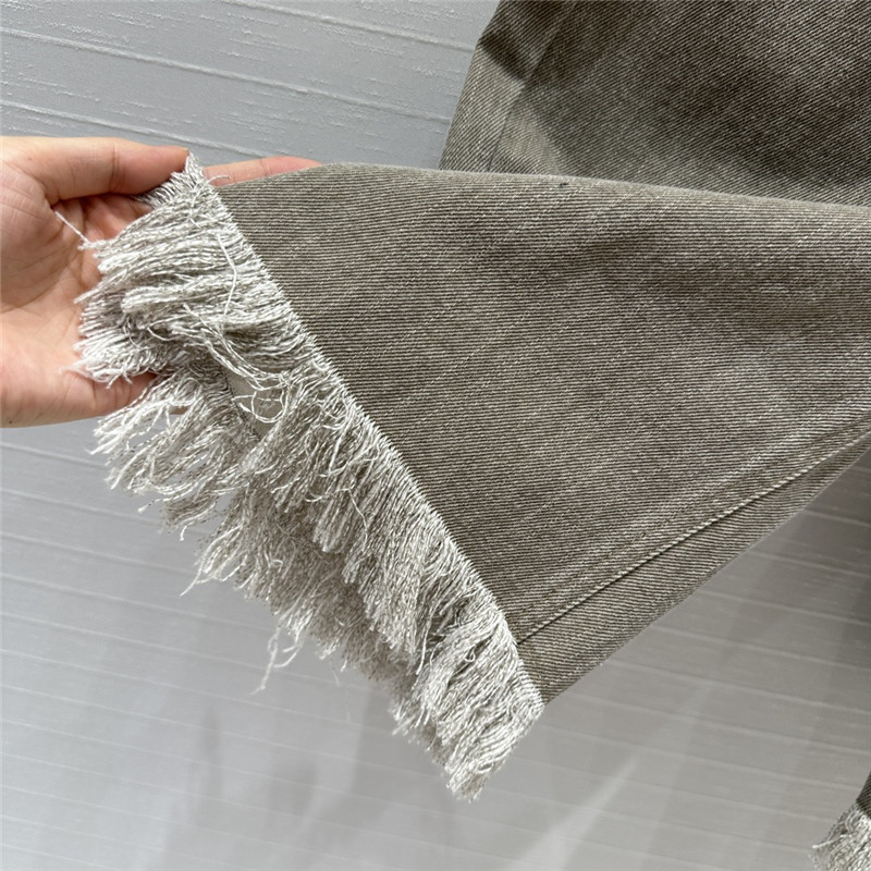 L0ew* washed denim shorts replicas clothes