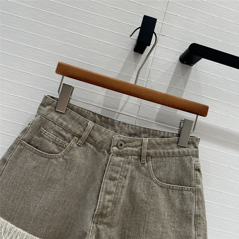 L0ew* washed denim shorts replica clothing sites