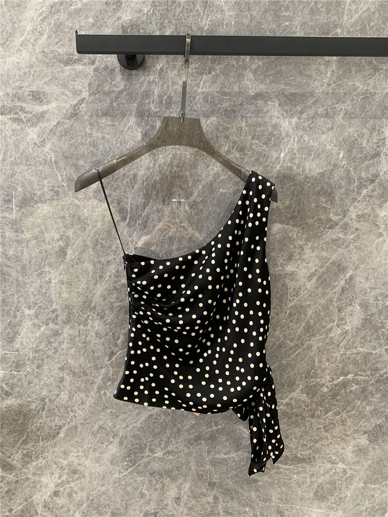 miumiu off-shoulder strappy vest top replica clothing sites