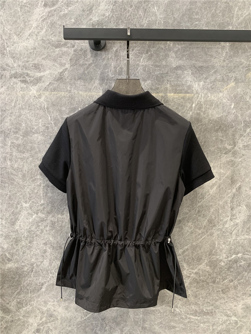 Moncler logo short sleeve polo shirt replica d&g clothing