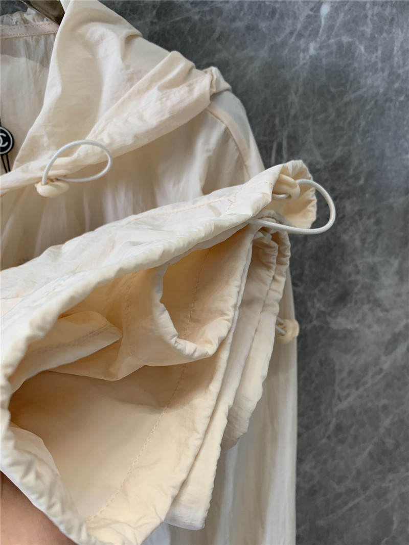 Ch**el hooded sun protection jacket replica designer clothes