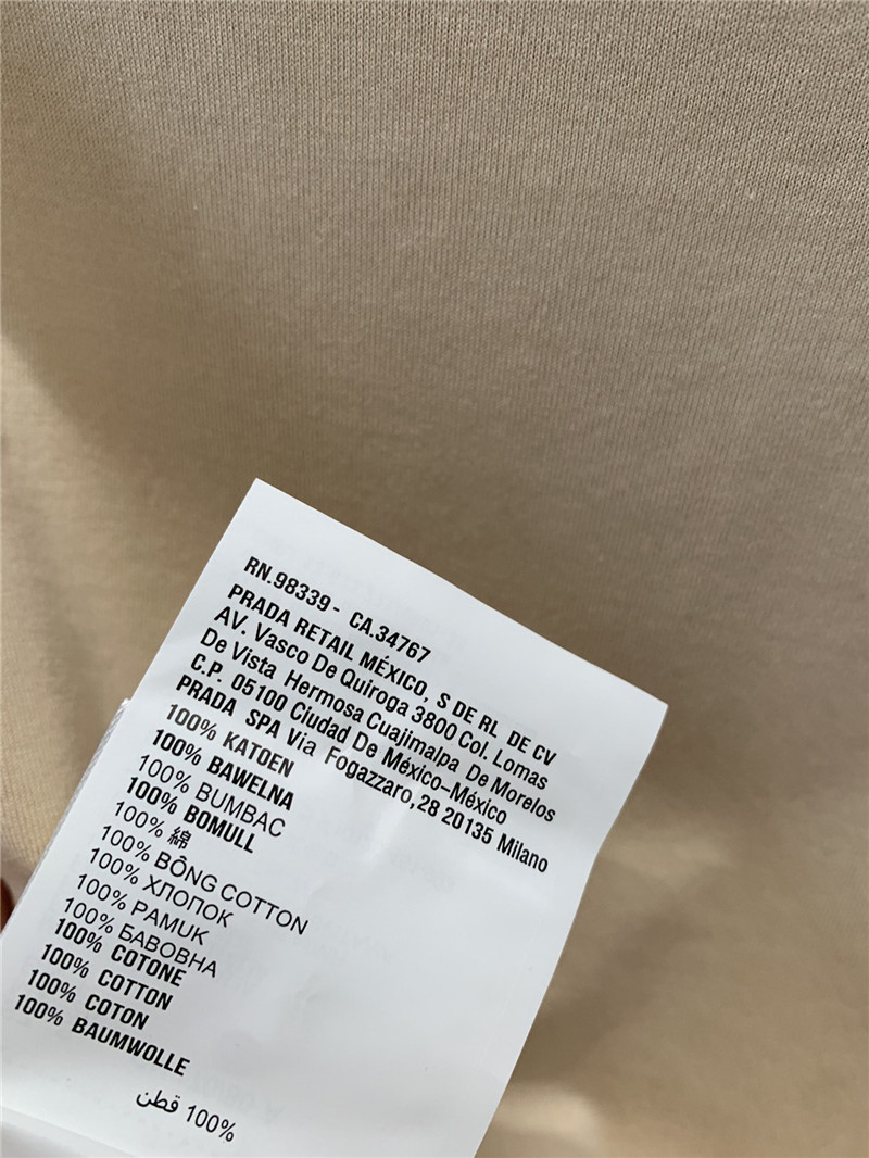 M1um1u micro logo short-sleeved t-shirt replica d&g clothing