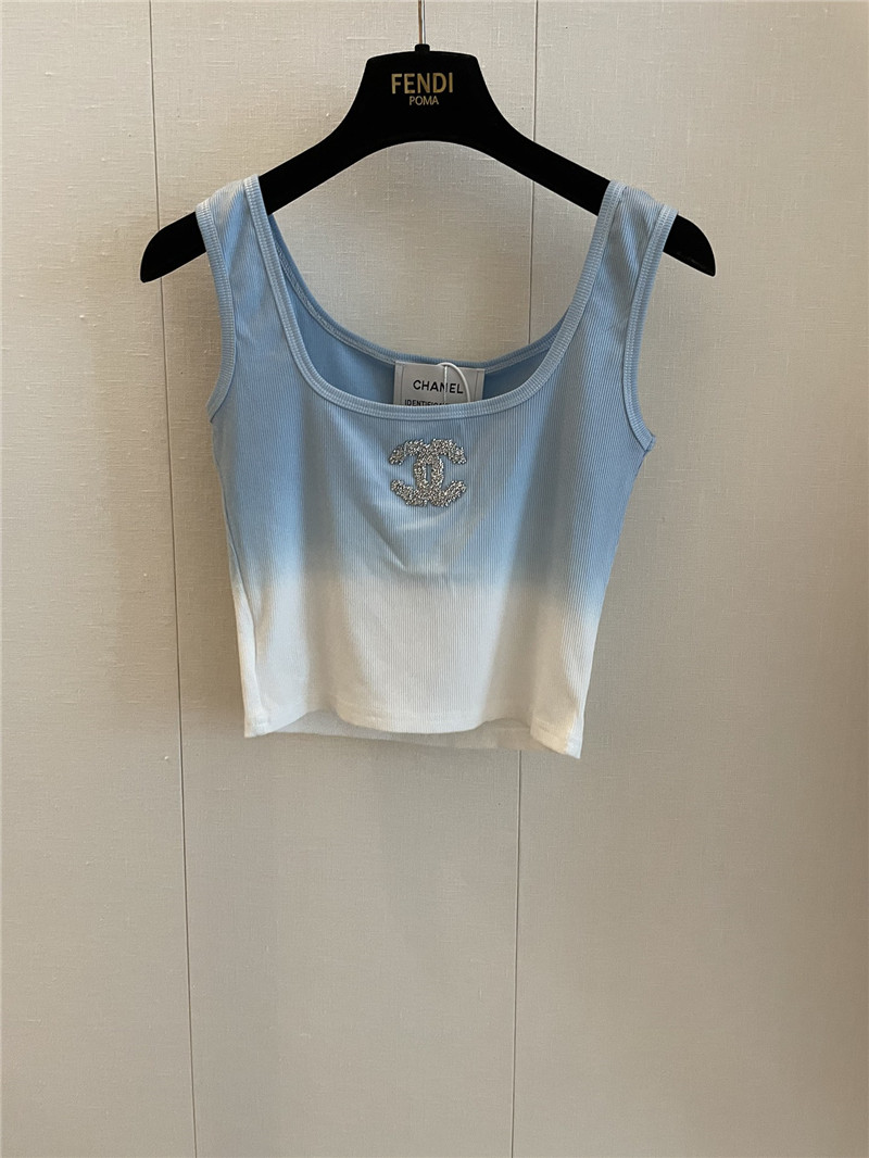 Chanel new gradient vest replicas clothes