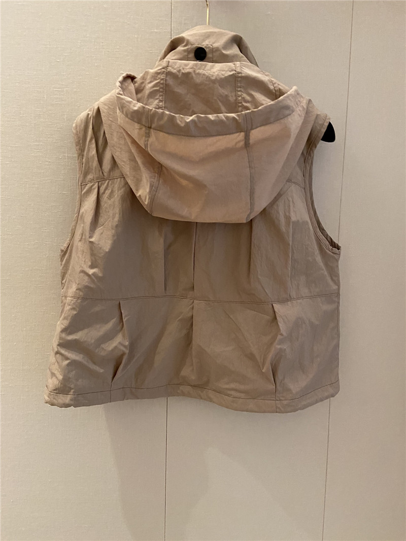 Ch**el new hooded workwear vest replica clothes