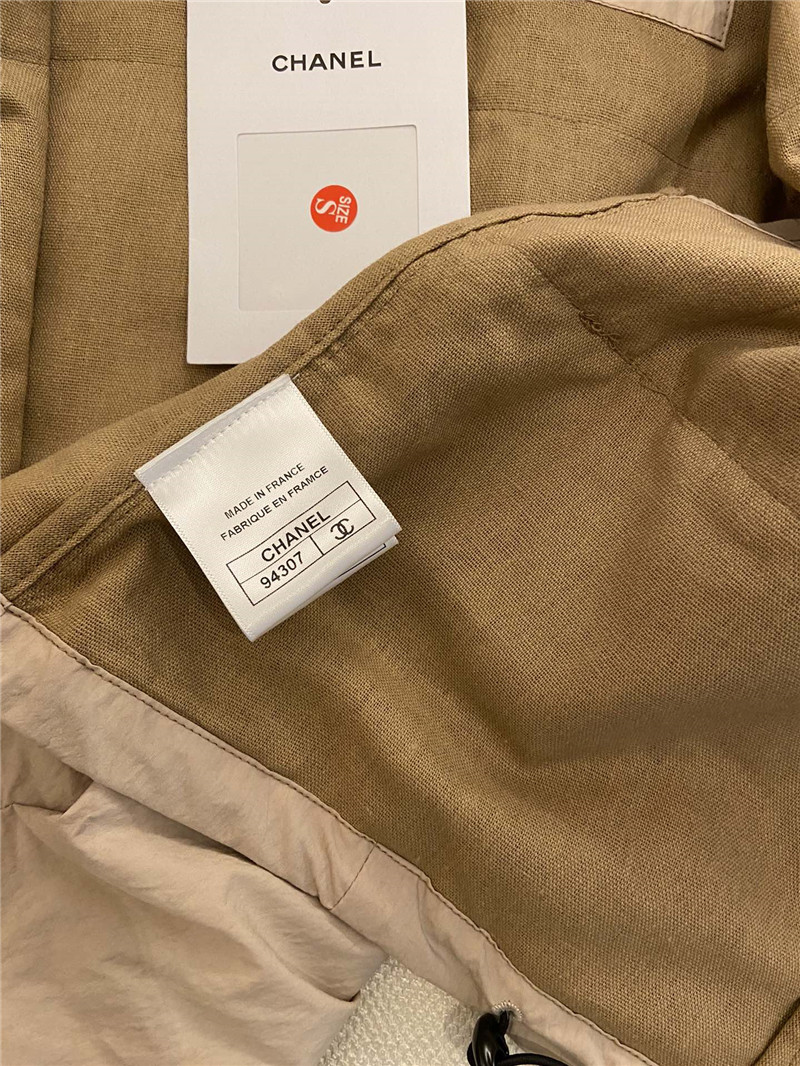 Ch**el new hooded workwear vest replica clothes