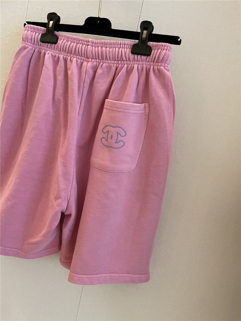 Ch**el loose casual shorts replica designer clothes
