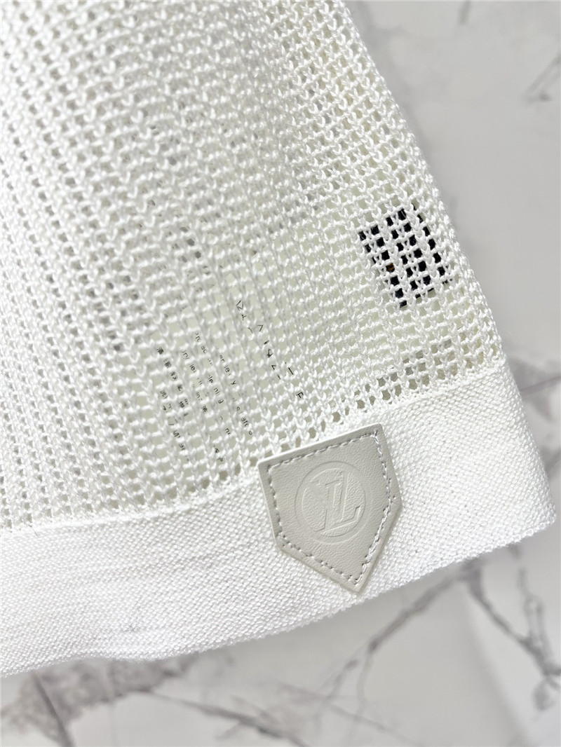 louis vuitton LV hollow chain sleeveless knitted vest replica clothing