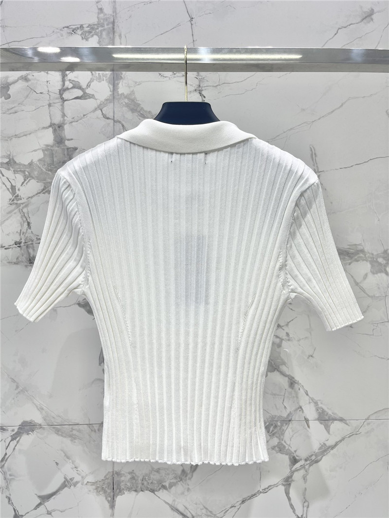 Versace new lapel short sleeve replica designer clothes