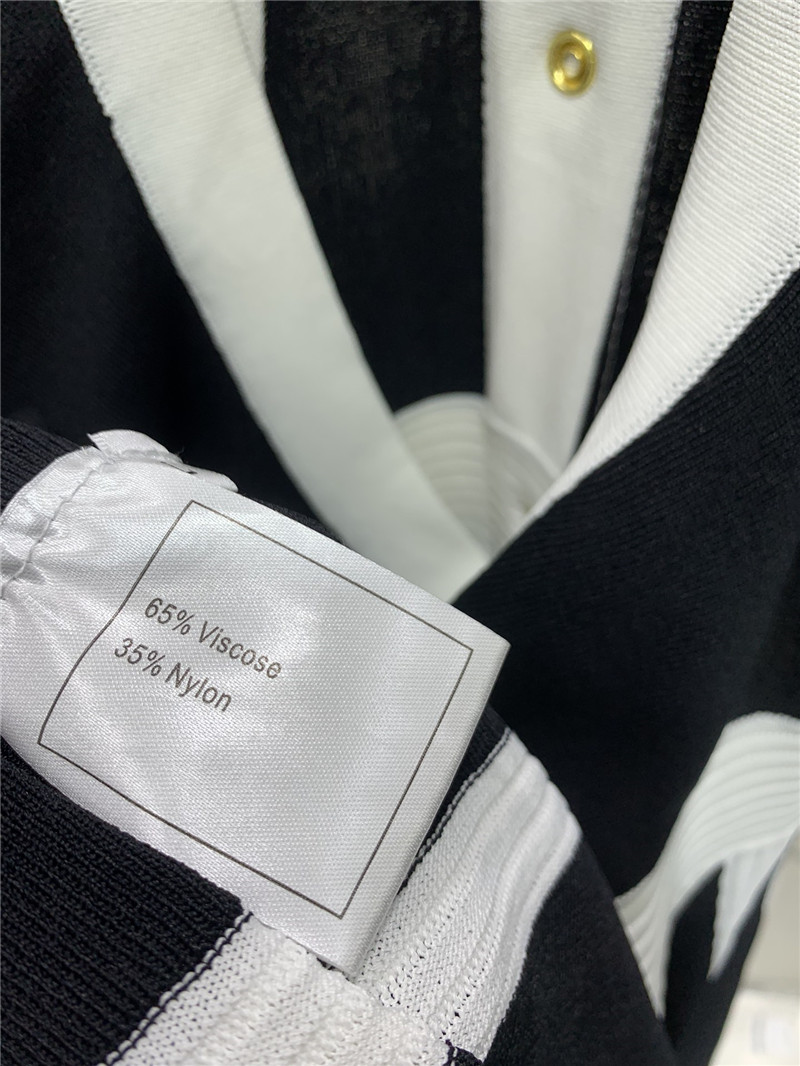 Balmain contrast color floral skirt dress replica clothes