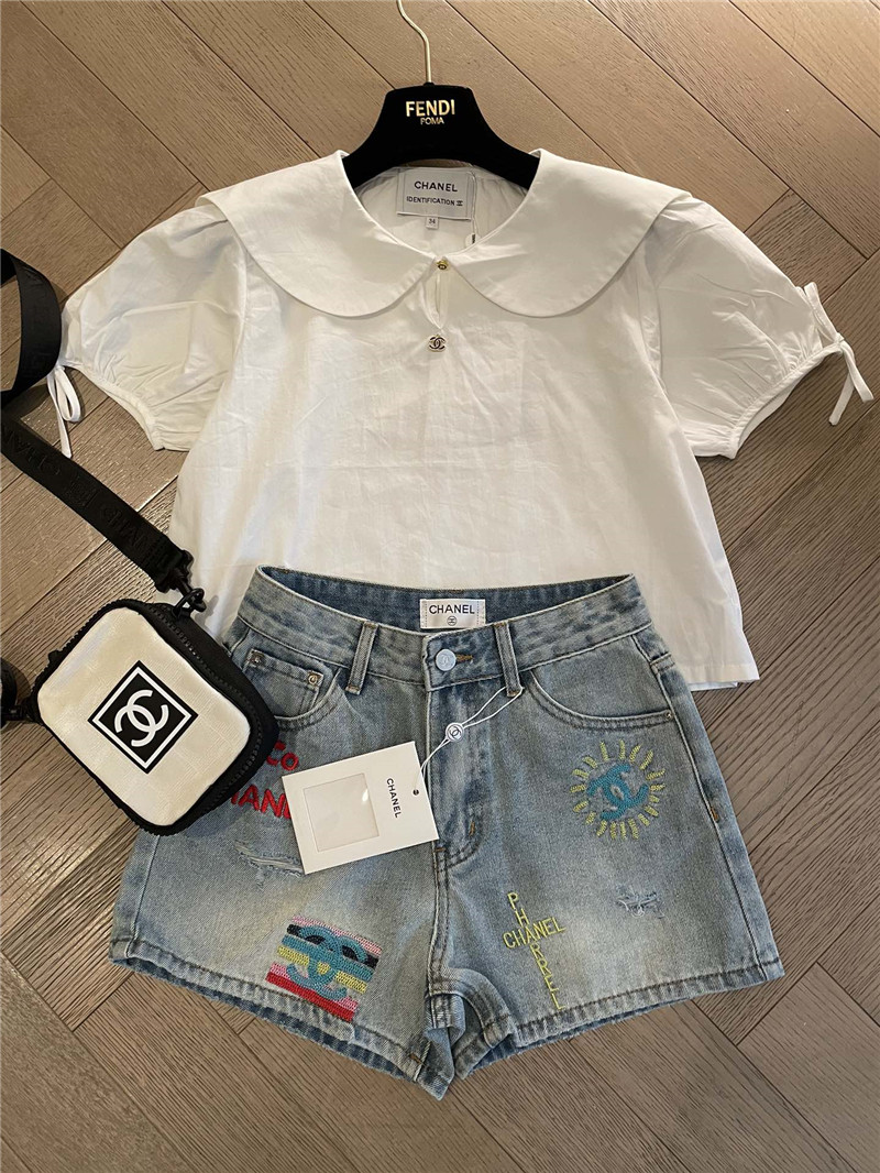 Ch**el new short sleeve replica d&g clothing
