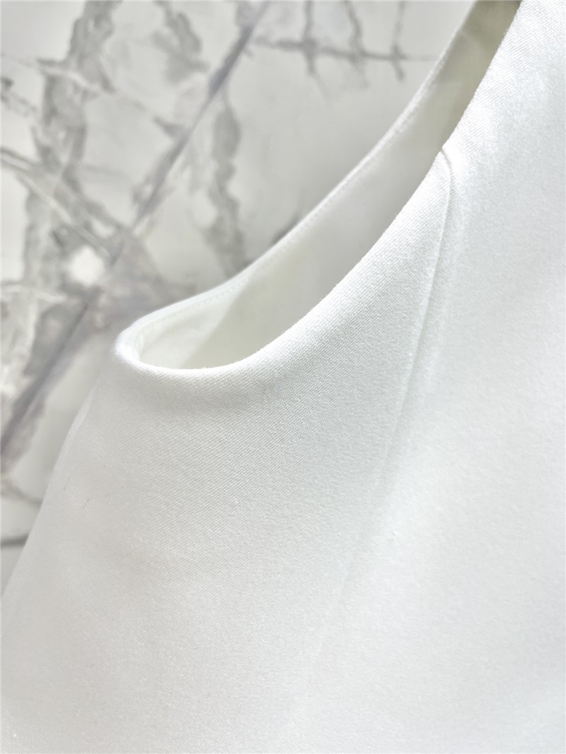 Balmain V-neck slim fit gold button sleeveless vest replica clothes