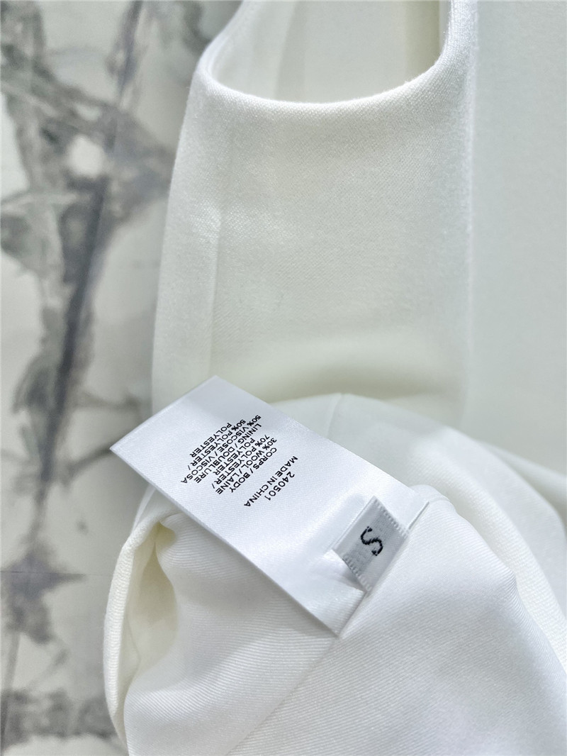 Balmain V-neck slim fit gold button sleeveless vest replica clothes