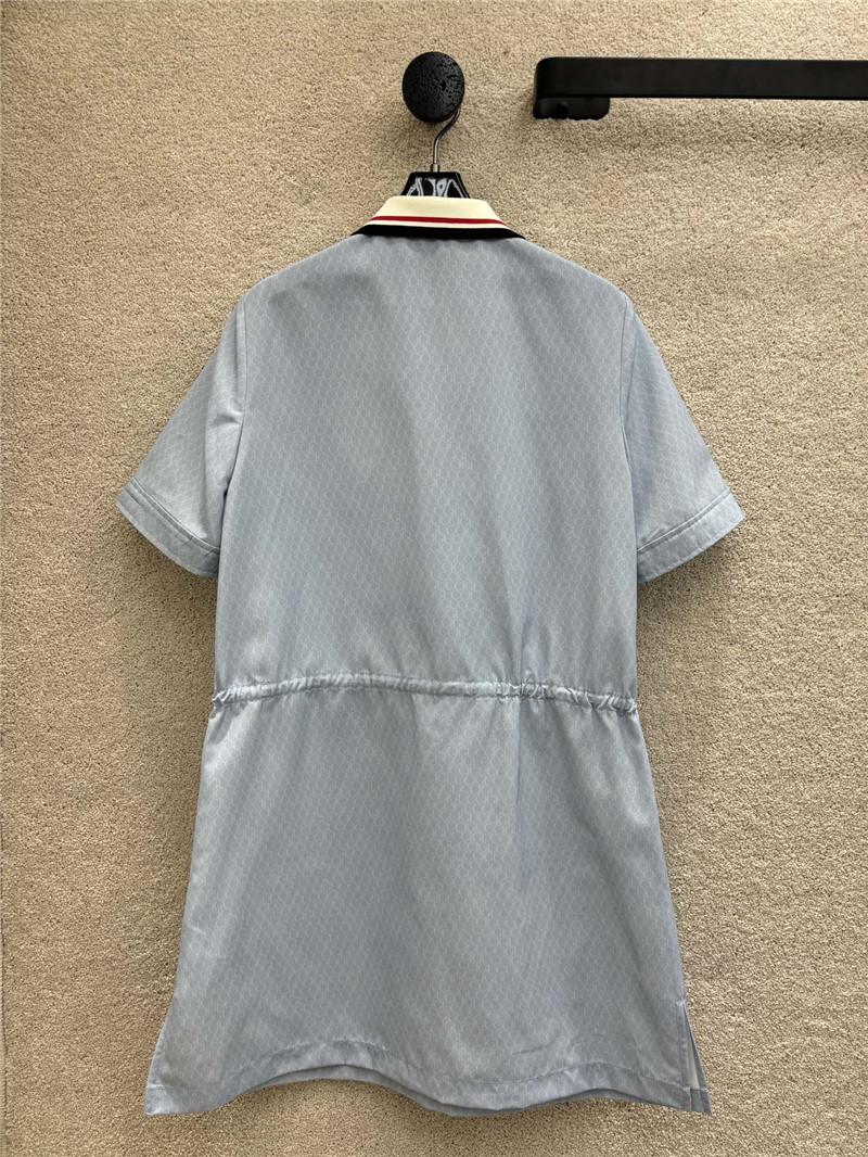 Gvc*1 lettering print shirt dress replica designer clothes