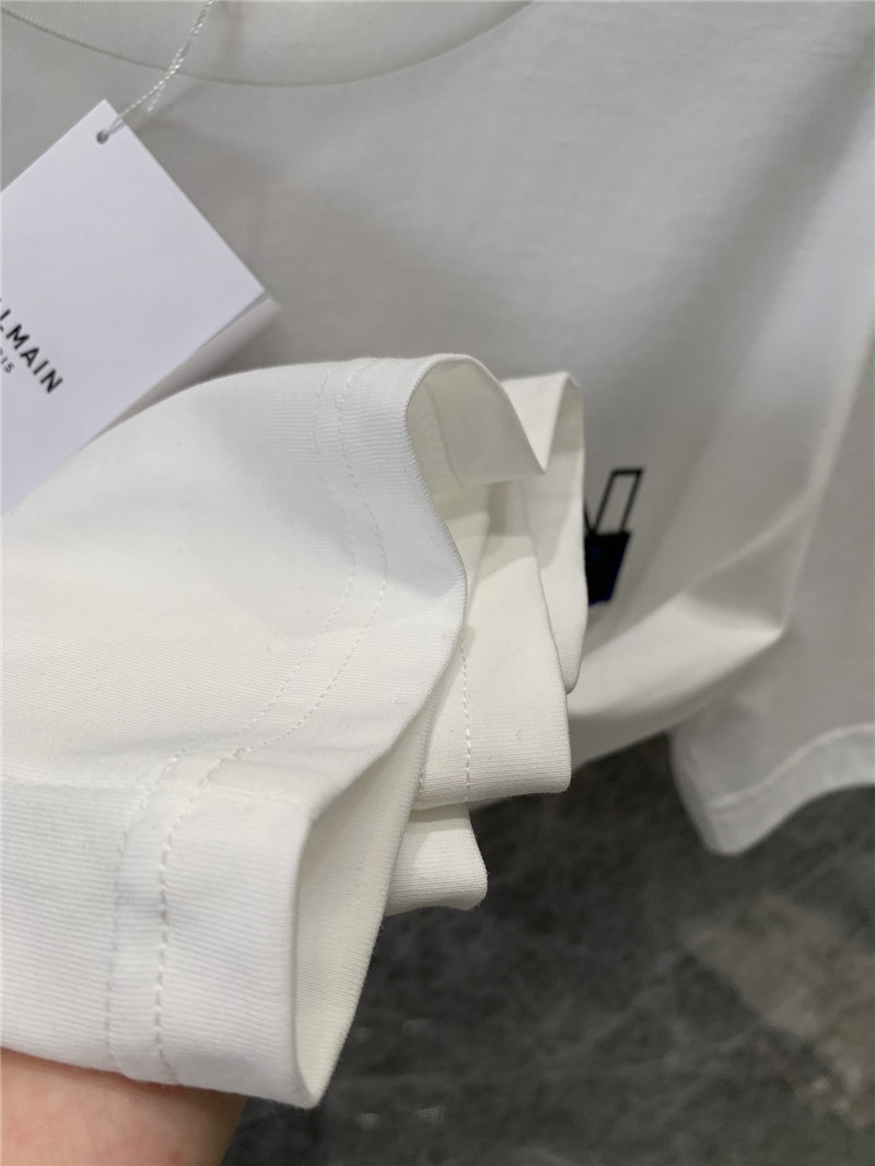Balmain short-sleeved crew neck T-shirt replica clothing sites