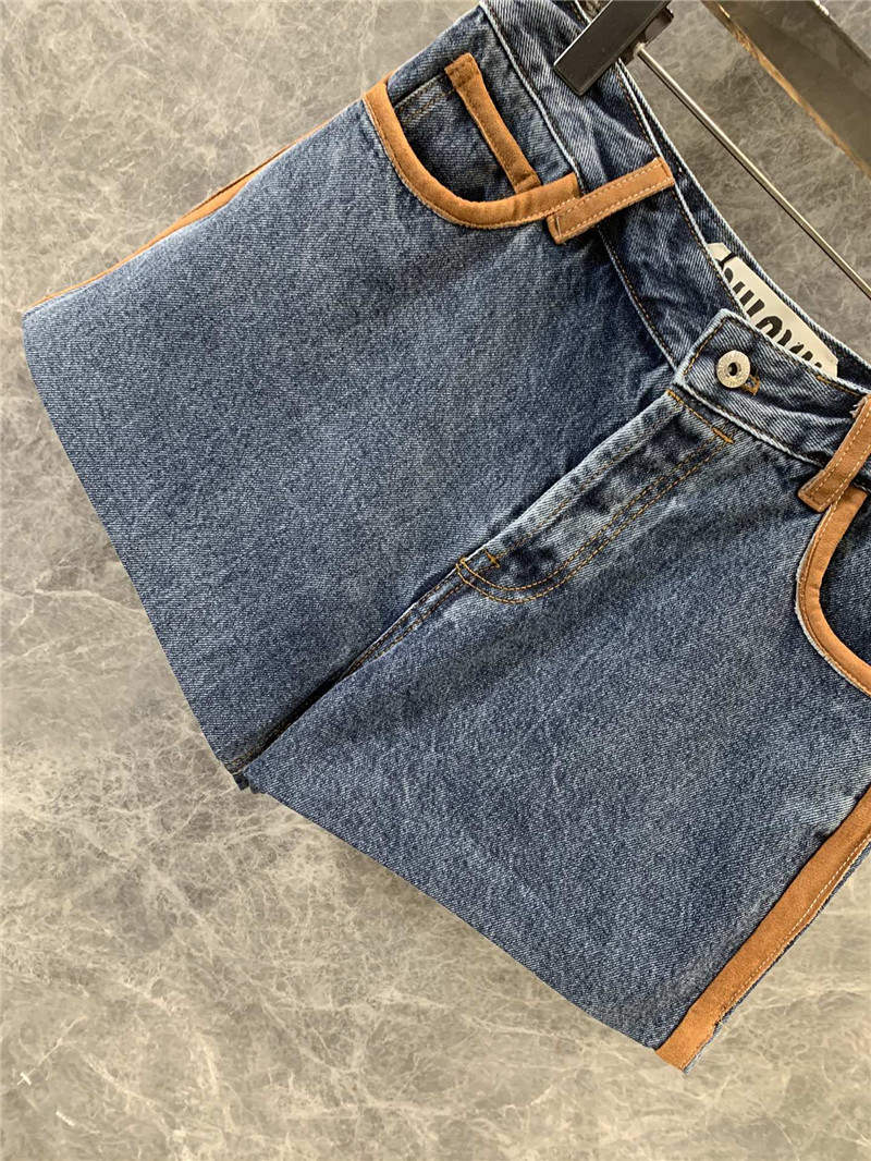 M1um1u fashionable personalized denim shorts replicas clothes