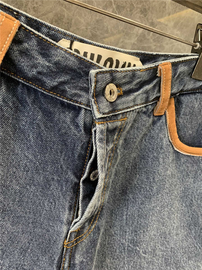 M1um1u fashionable personalized denim shorts replicas clothes