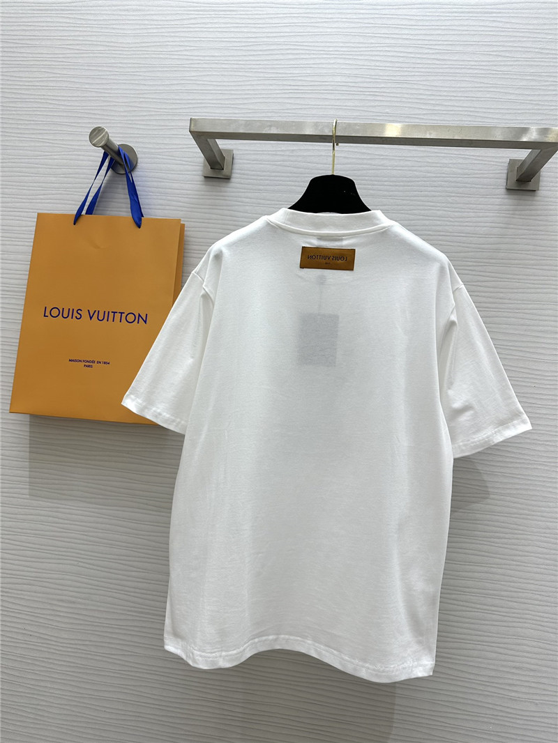l0vis Vvtt0n lv embroidered t-shirt replica d&g clothing